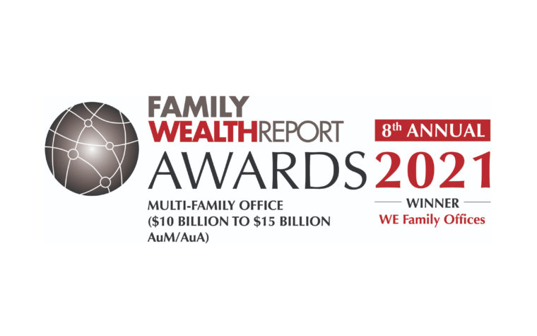 WE Family Offices wins Best Multi-Family Office