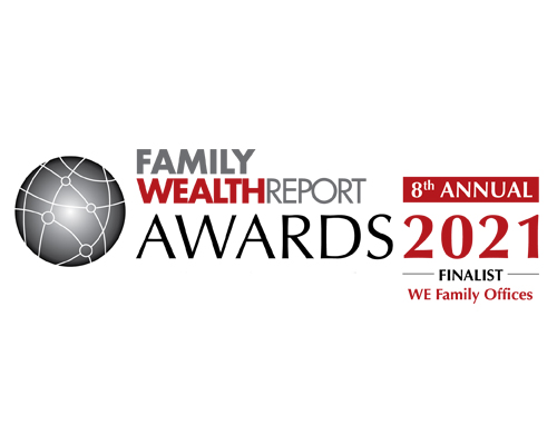 Who are the finalists for the 2021 Family Wealth Report Awards